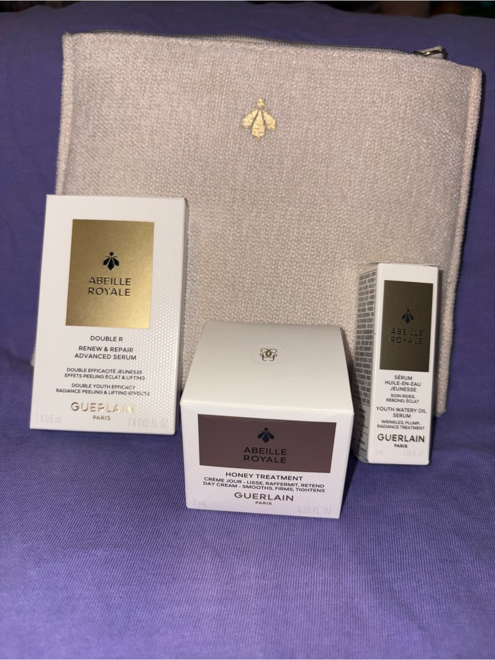 Guerlain Abeille Royale sample set